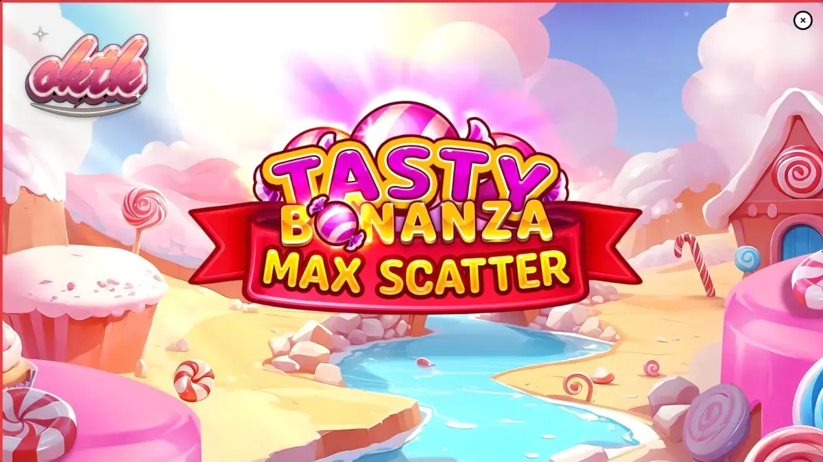 Tasty Bonanza Max Scatter স্লট গেমের রঙিন ইন্টারফেস